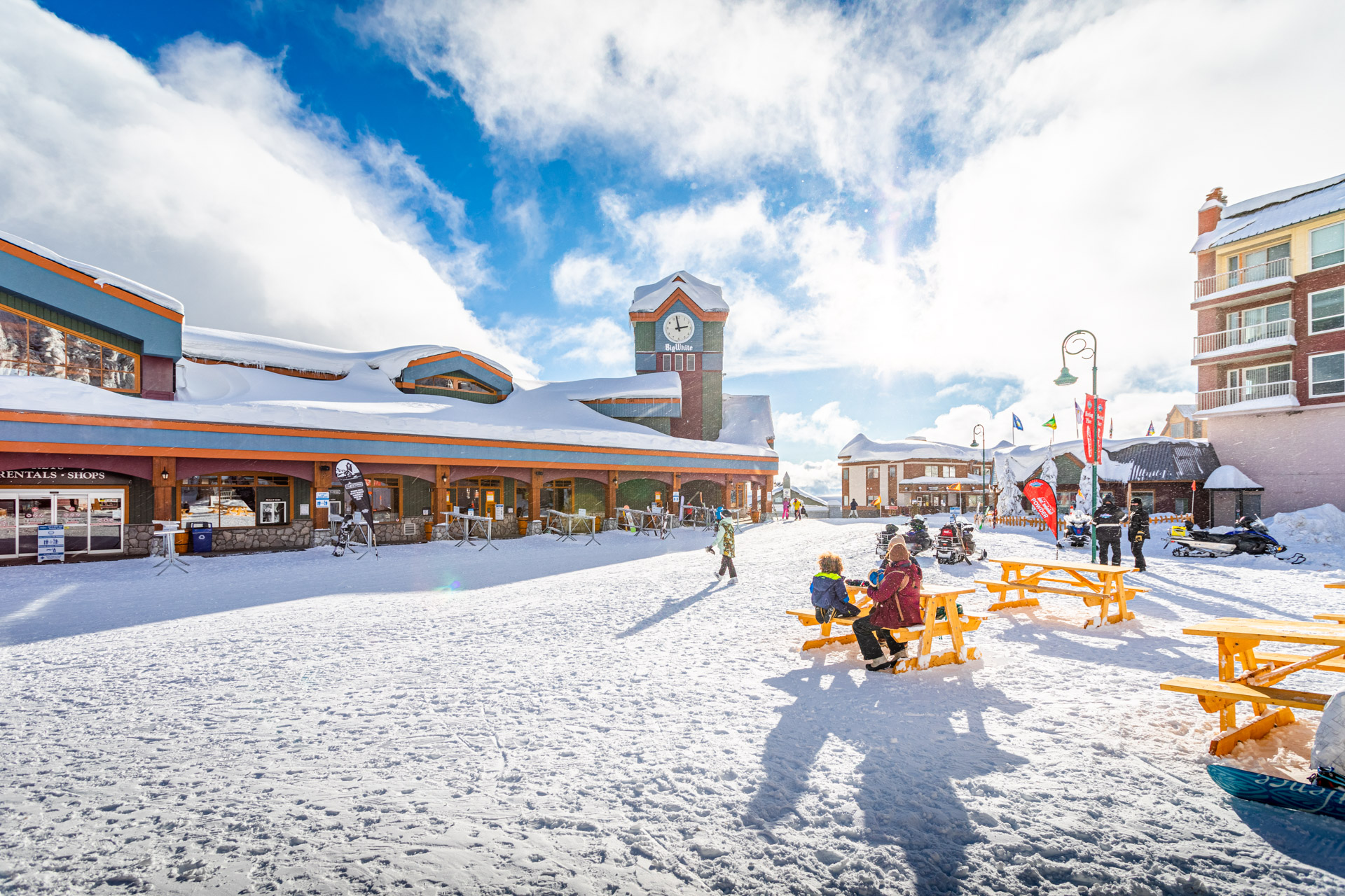 Winter activities at Big White Ski Resort