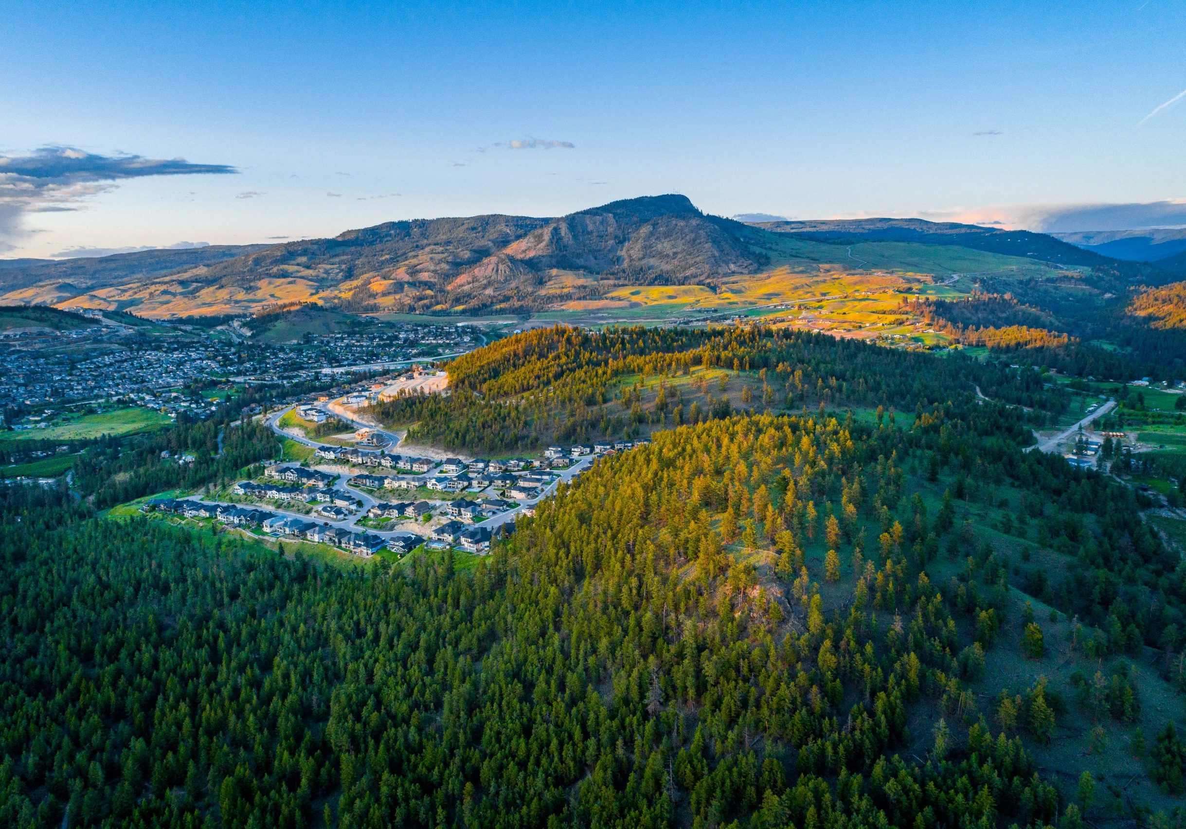 Kirschner Mountain Drone View